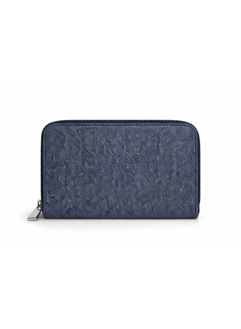 Women’s Dark Blue Wallet – Sophisticated Style with Everyday Functionality - Image 2